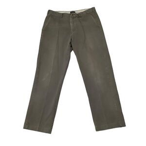 Lands’ End Traditional Fit Pants Sz 34W 30L Olive
